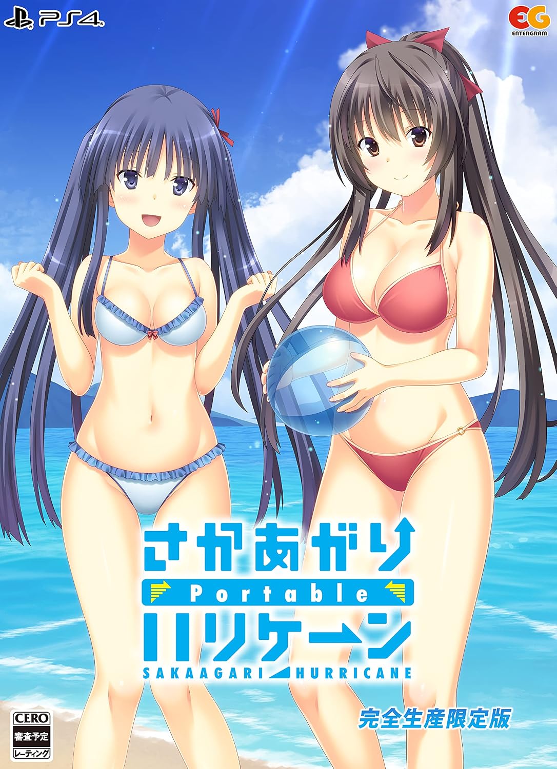 PlayStation 4 Sakaagari Hurricane Portable Complete Production Limited Edition - Japanese front cover