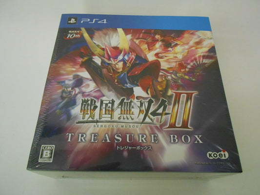 PlayStation 4 Samurai Warriors 4-II TREASURE BOX - Japanese front cover