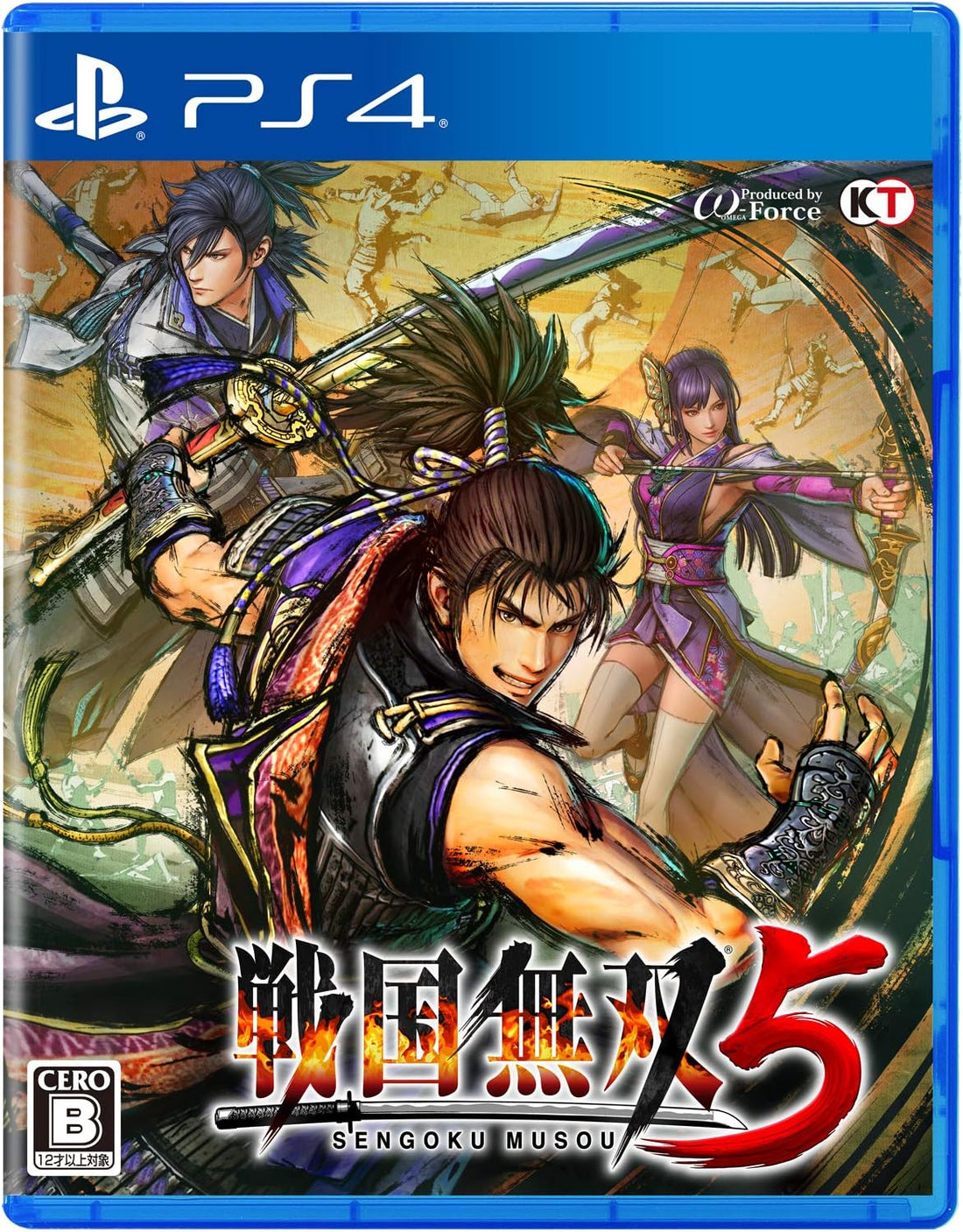 PlayStation 4 Samurai Warriors 5 - Japanese front cover