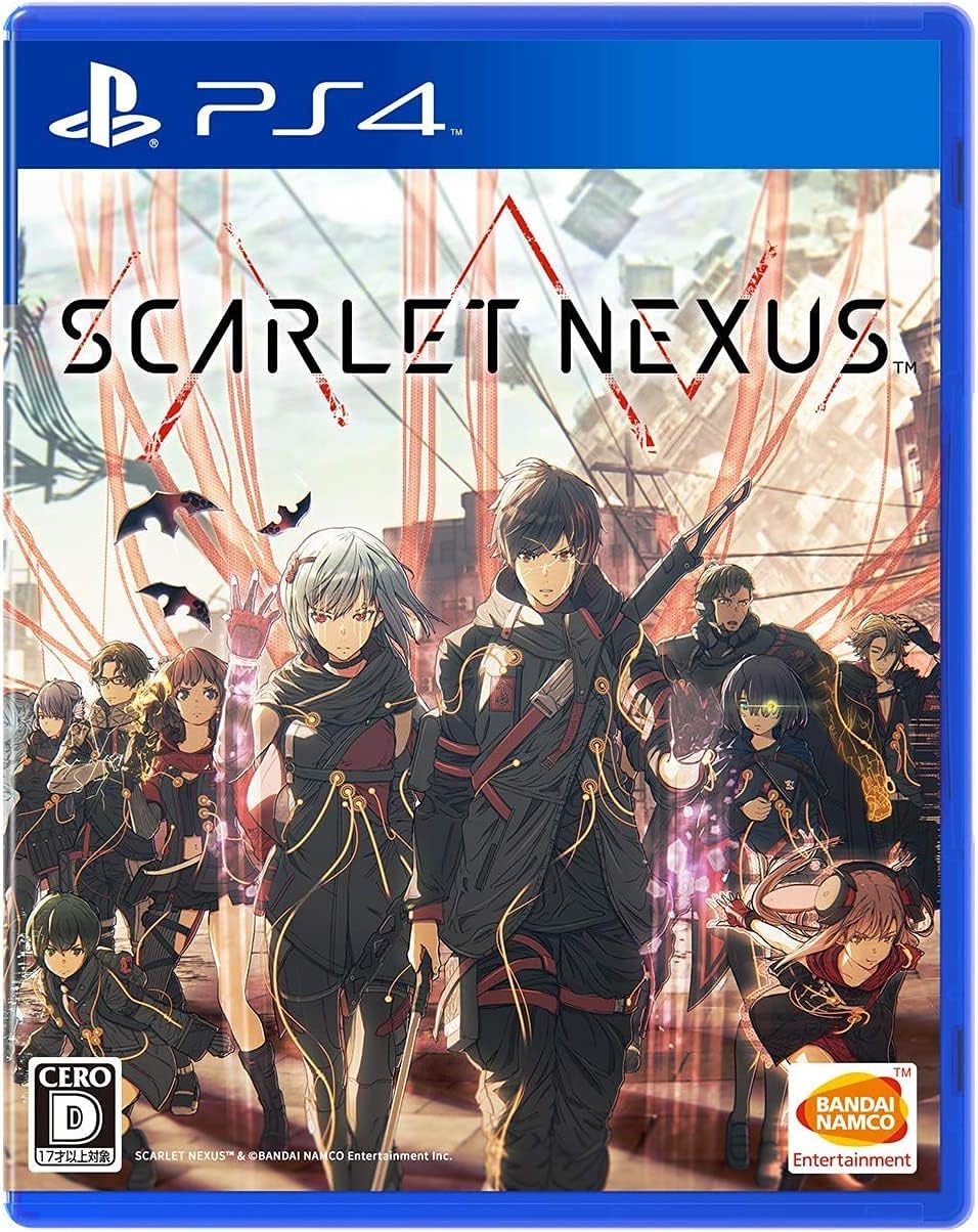 PlayStation 4 Scarlet Nexus - Japanese front cover