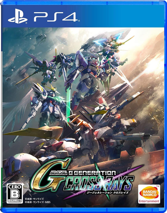 PlayStation 4 SD Gundam G Generation Cross Rays - Japanese front cover