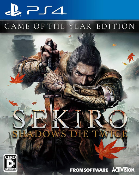 PlayStation 4 Sekiro: Shadows Die Twice Game of the Year Edition - Japanese front cover
