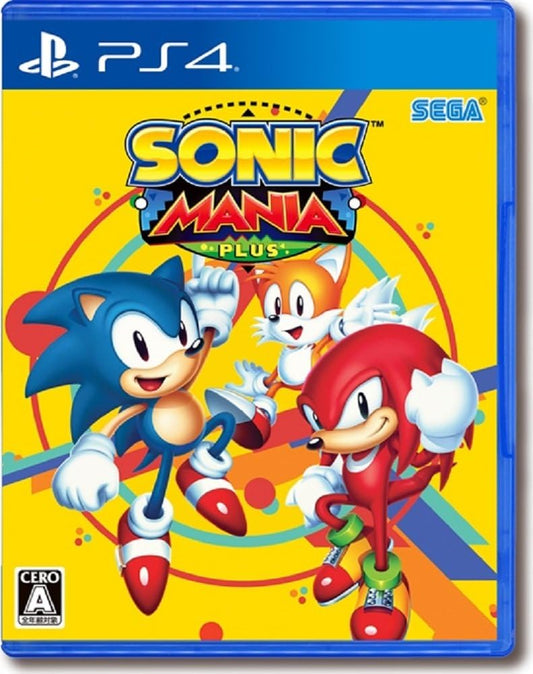 PlayStation 4 Sonic Mania Plus - Japanese front cover