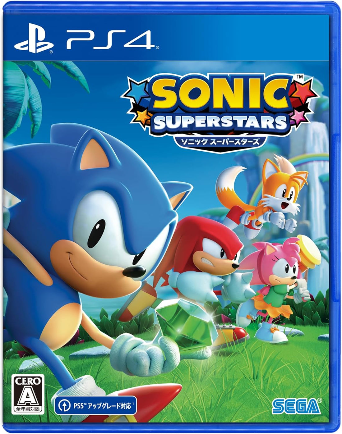 PlayStation 4 Sonic Superstars - Japanese front cover