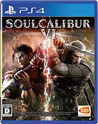 PlayStation 4 Soulcalibur VI - Japanese front cover
