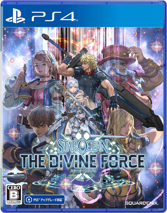 PlayStation 4 Star Ocean 6: The Divine Force - Japanese front cover