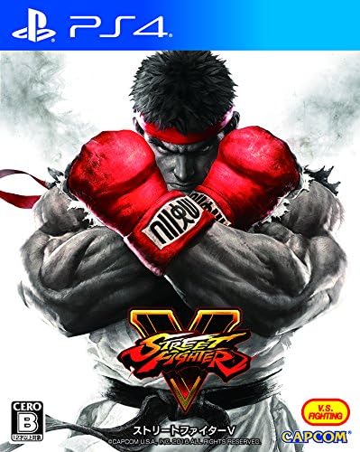 PlayStation 4 Street Fighter V - Japanese front cover
