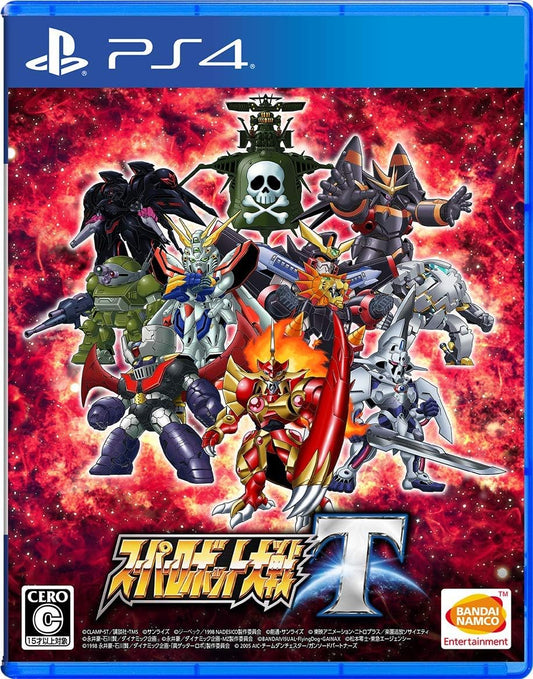 PlayStation 4 Super Robot Wars T - Japanese front cover