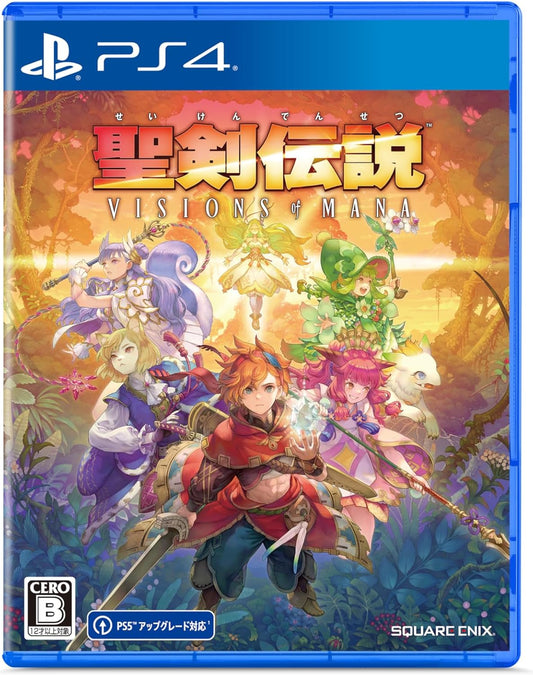 PlayStation 4 Visions of Mana - Japanese front cover