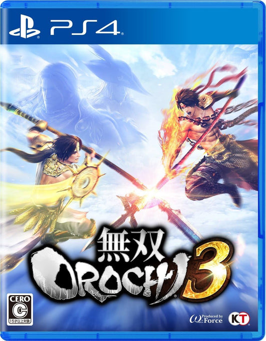 PlayStation 4 Warriors Orochi 4 - Japanese front cover