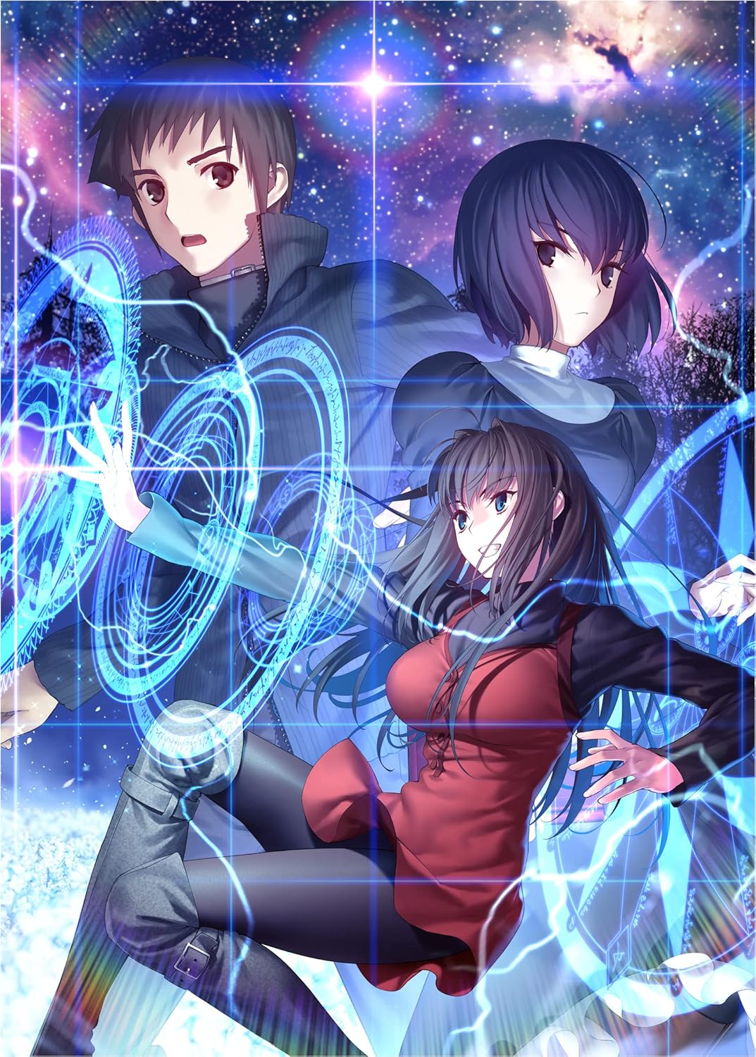 PlayStation 4 Witch on the Holy Night - original Amazon artwork of the three protagonists