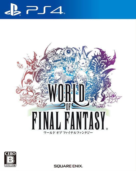 PlayStation 4 World of Final Fantasy - Japanese front cover