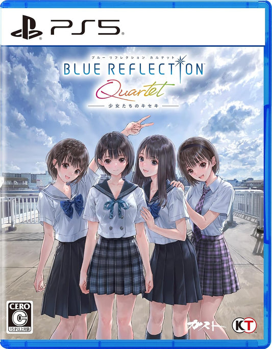 BLUE REFLECTION Quartet PlayStation 5 Japanese edition front cover