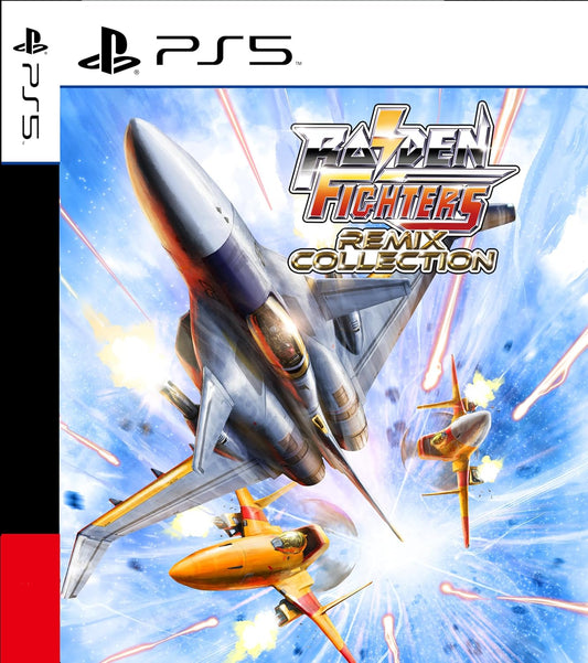 PlayStation 5 Raiden Fighters Remix Collection - official Japanese physical edition cover