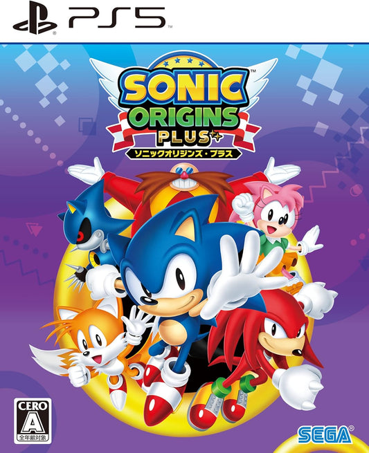 Sonic Origins Plus PlayStation 5 official product image