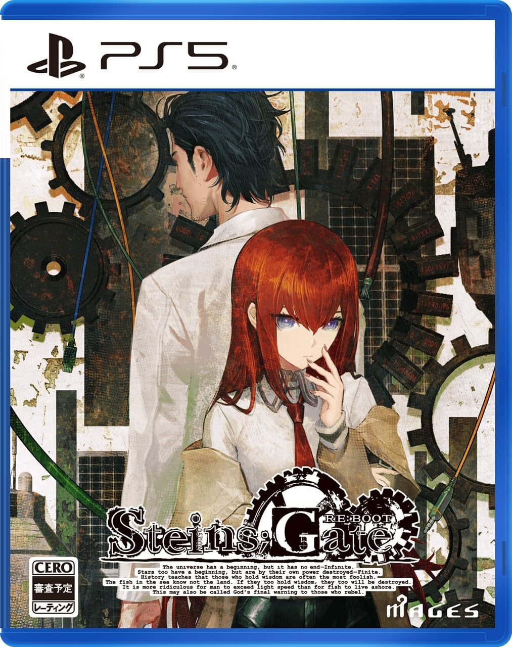 STEINS;GATE RE:BOOT front cover