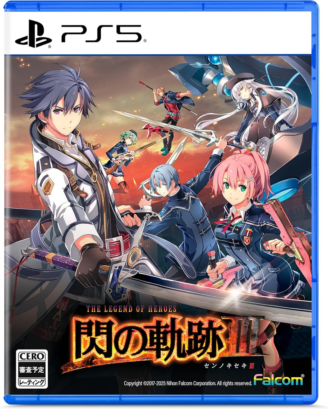 The Legend of Heroes: Trails of Cold Steel III PlayStation 5 official product image