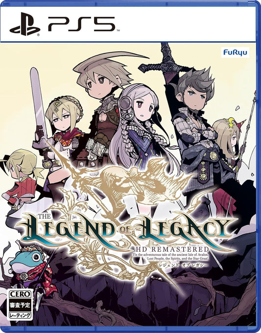 The Legend of Legacy HD Remastered PlayStation 5 official product image