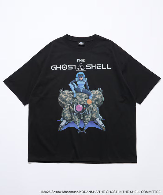 Ghost in the Shell x FREAK'S STORE Colored Fuchikoma T-Shirt - Camouflage, official product view