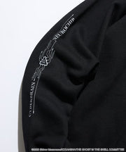 Ghost in the Shell x FREAK'S STORE CYBERBRAIN Back-Print Hoodie - Black, garment detail 4
