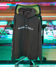 Ghost in the Shell x FREAK'S STORE CYBERBRAIN Back-Print Hoodie - Black, garment detail 10