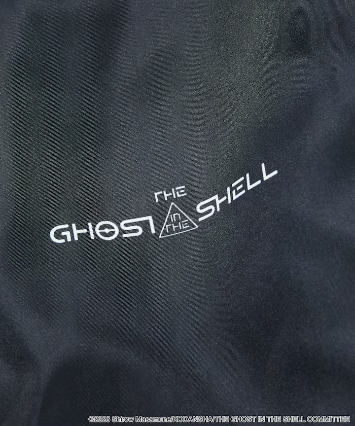 Ghost in the Shell x FREAK'S STORE Military Stadium Jacket - Black, garment detail 5