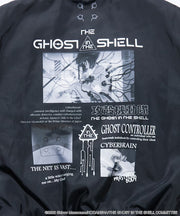 Ghost in the Shell x FREAK'S STORE Military Stadium Jacket - Black, garment detail 9