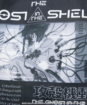 Ghost in the Shell x FREAK'S STORE Military Stadium Jacket - Black, garment detail 10