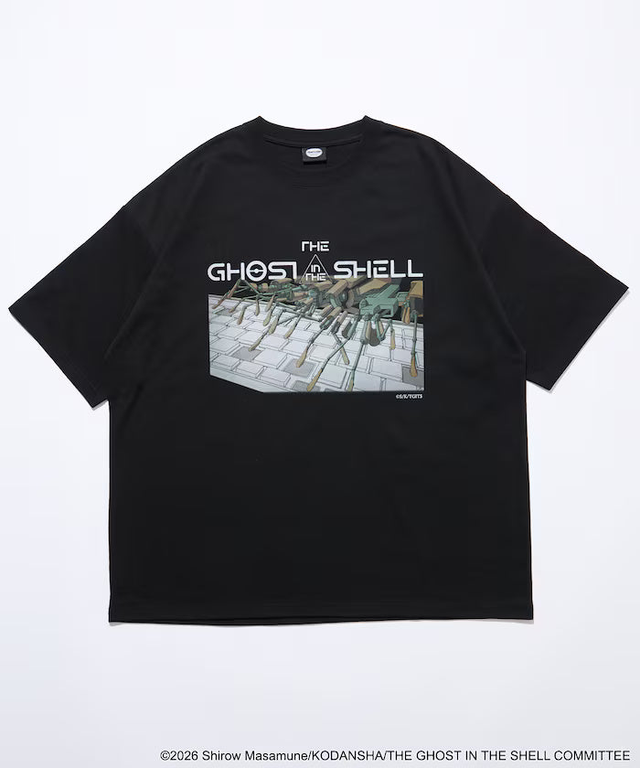Ghost in the Shell x FREAK'S STORE SceneShot Graphic T-Shirt - Black - Keyboard, official product view