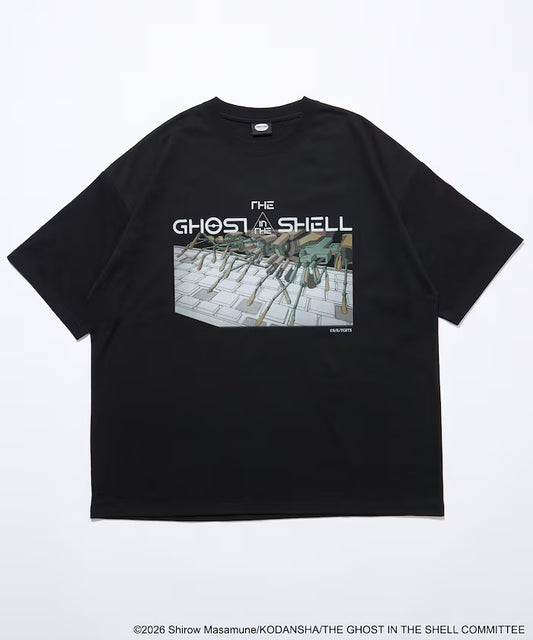 Ghost in the Shell x FREAK'S STORE SceneShot Graphic T-Shirt - Black - Keyboard, official product view