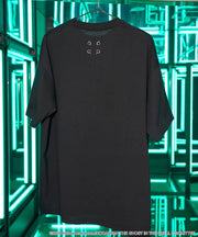 Ghost in the Shell x FREAK'S STORE Sticker Fuchikoma T-Shirt - Black, garment detail 3