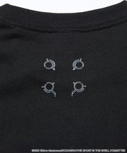 Ghost in the Shell x FREAK'S STORE Sticker Fuchikoma T-Shirt - Black, garment detail 11