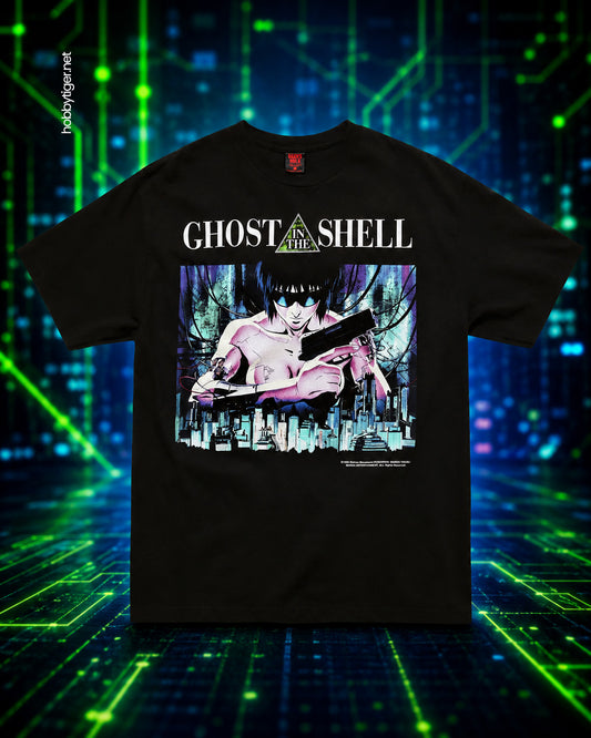 Ghost in the Shell x GEEKS RULE T SHIRT vol.01 "Motoko" official product photo 01