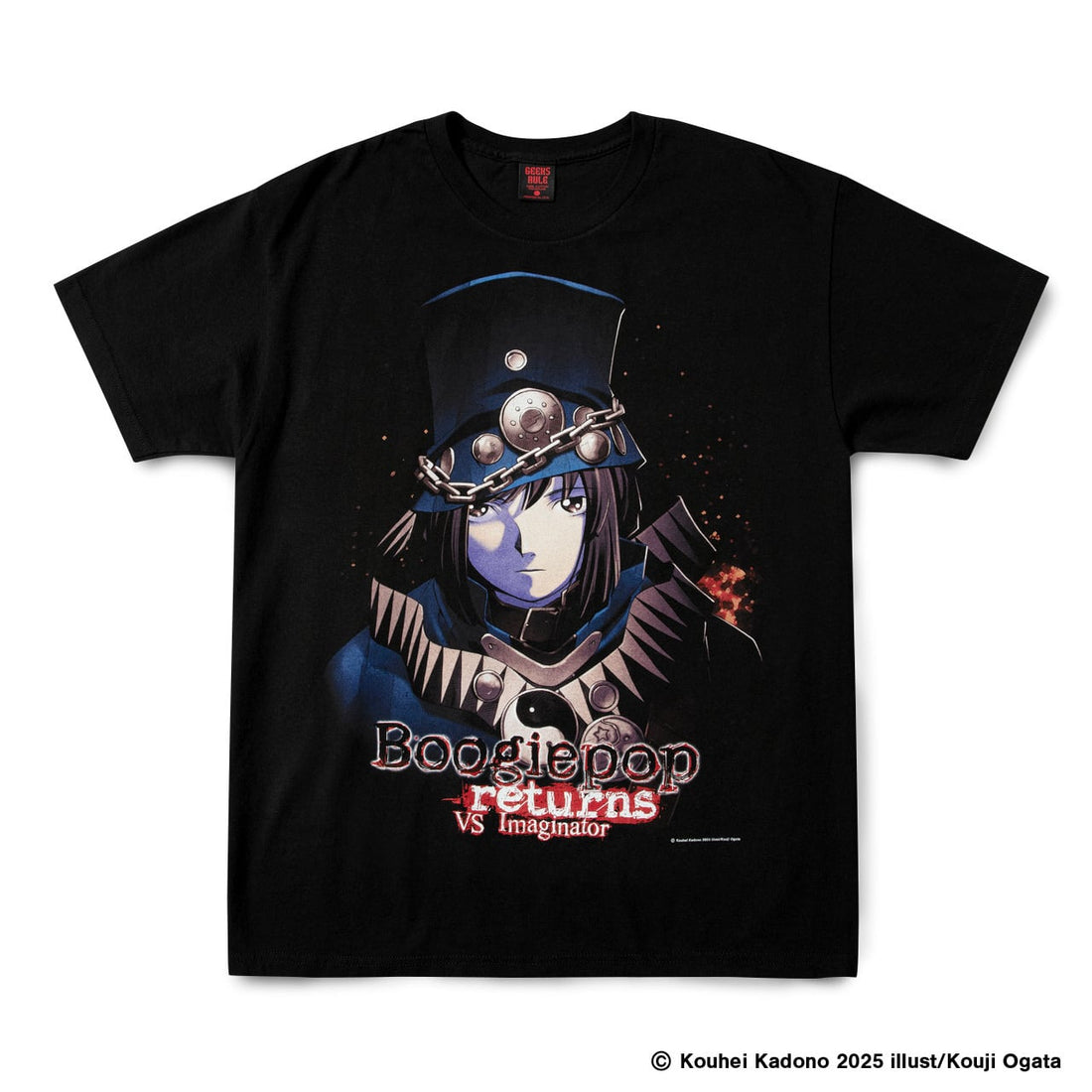 Boogiepop Returns VS Imaginator x GEEKS RULE 15 SILKSCREEN PRINTING T SHIRT official product photo 02