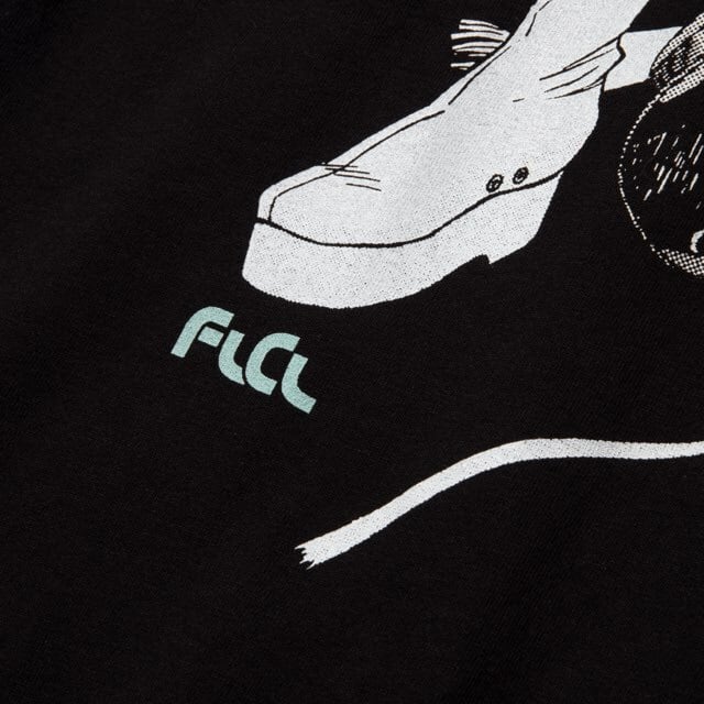 FLCL x GEEKS RULE SILKSCREEN PRINTING T SHIRT(Haruko) official product photo 05