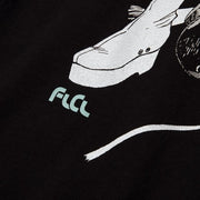 FLCL x GEEKS RULE SILKSCREEN PRINTING T SHIRT(Haruko) official product photo 05