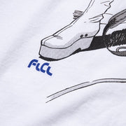 FLCL x GEEKS RULE SILKSCREEN PRINTING T SHIRT(Haruko) official product photo 08
