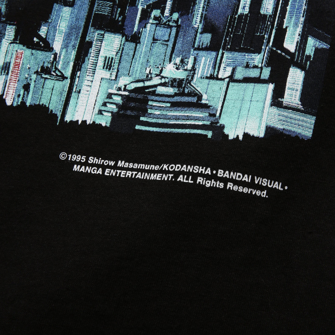 Ghost in the Shell x GEEKS RULE 15 SILKSCREEN PRINTING T SHIRT vol.01 "Motoko" official product photo 05