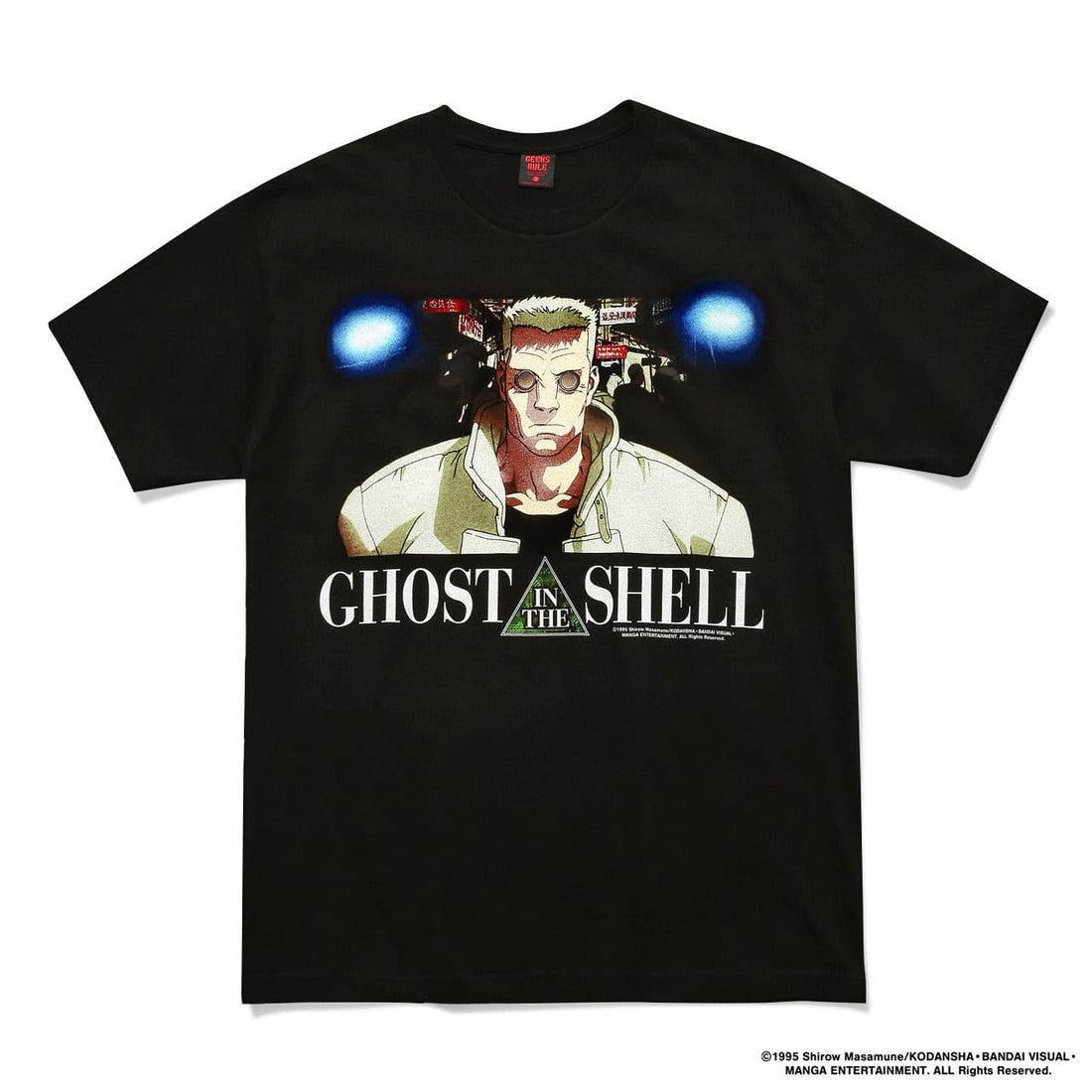 Ghost in the Shell x GEEKS RULE 15 SILKSCREEN PRINTING T SHIRT vol.02 "Batou" official product photo 02