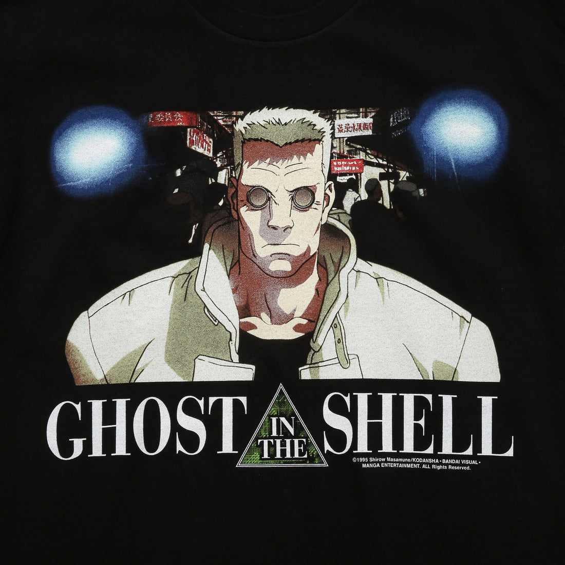 Ghost in the Shell x GEEKS RULE 15 SILKSCREEN PRINTING T SHIRT vol.02 "Batou" official product photo 04