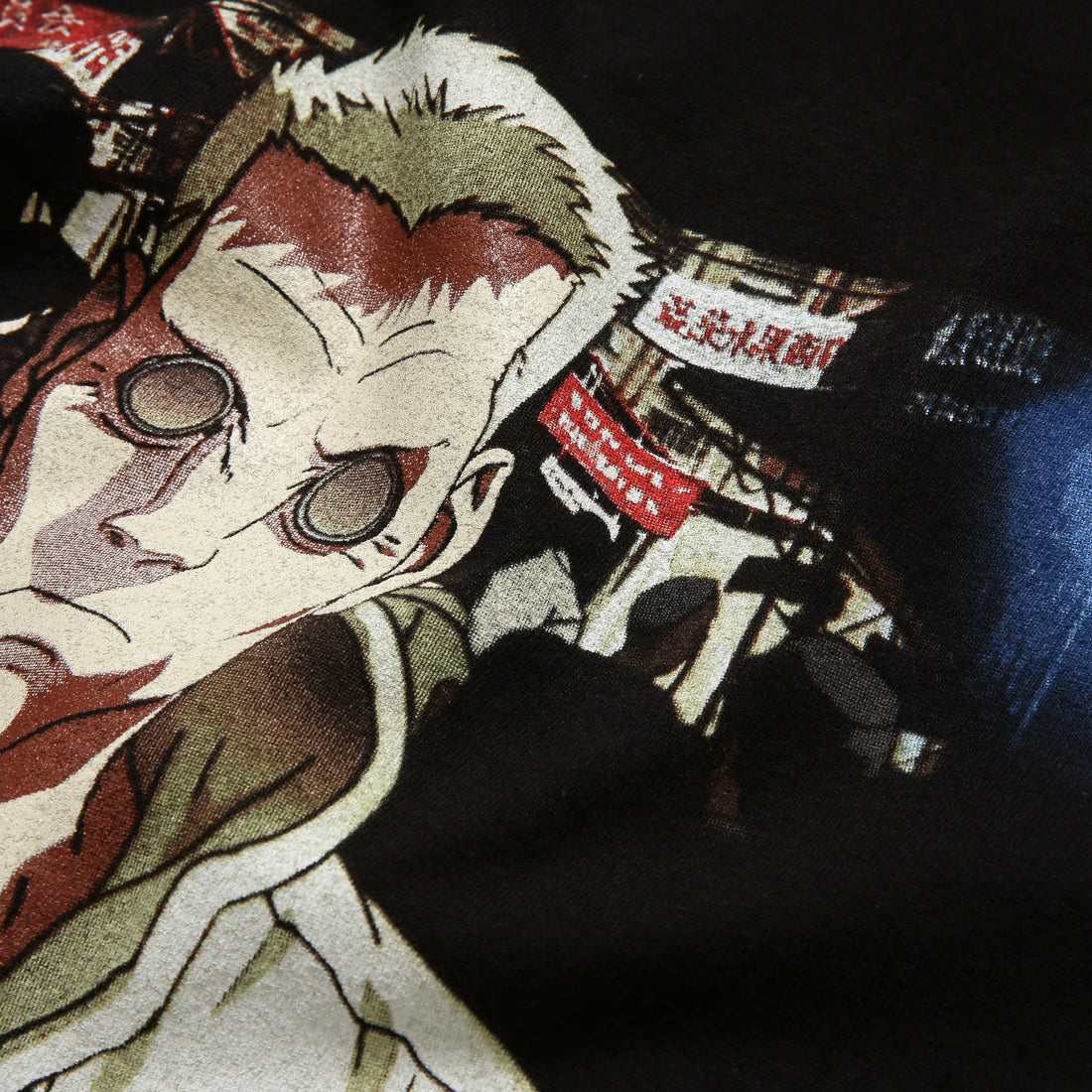 Ghost in the Shell x GEEKS RULE 15 SILKSCREEN PRINTING T SHIRT vol.02 "Batou" official product photo 05