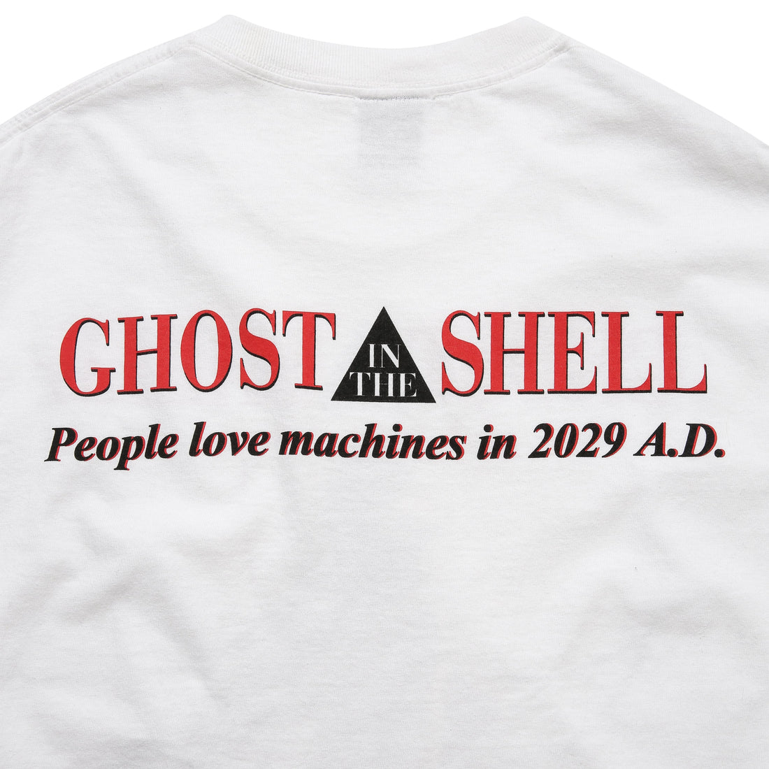 Ghost in the Shell x GEEKS RULE 15 SILKSCREEN PRINTING T SHIRT vol.03 "Motoko" official product photo 07