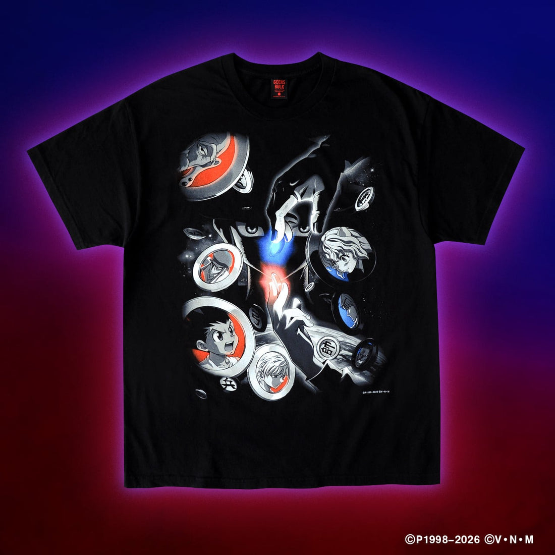 Hunter x Hunter x GEEKS RULE SILKSCREEN PRINTING T SHIRT "Chimera Ant Arc" official product photo 01