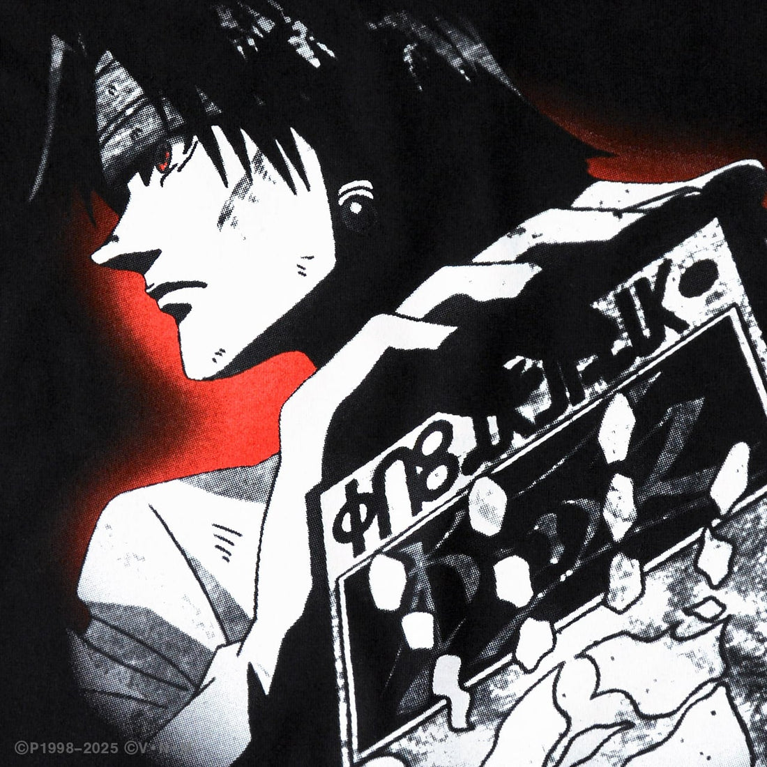 Hunter x Hunter x GEEKS RULE SILKSCREEN PRINTING T SHIRT "Chrollo" official product photo 03