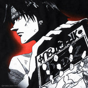 Hunter x Hunter x GEEKS RULE SILKSCREEN PRINTING T SHIRT "Chrollo" official product photo 03