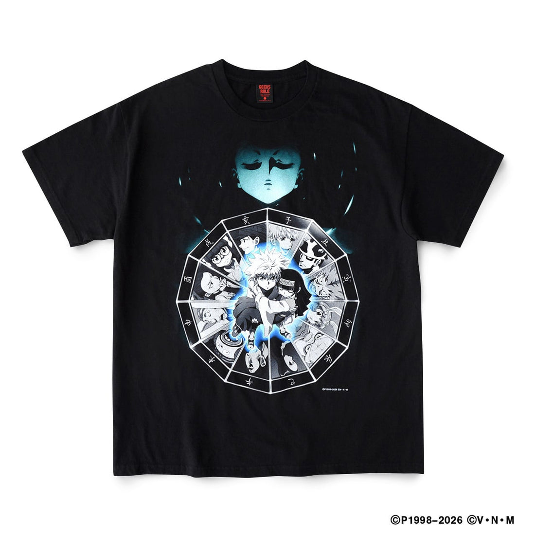 Hunter x Hunter x GEEKS RULE SILKSCREEN PRINTING T SHIRT "Election Arc" official product photo 02