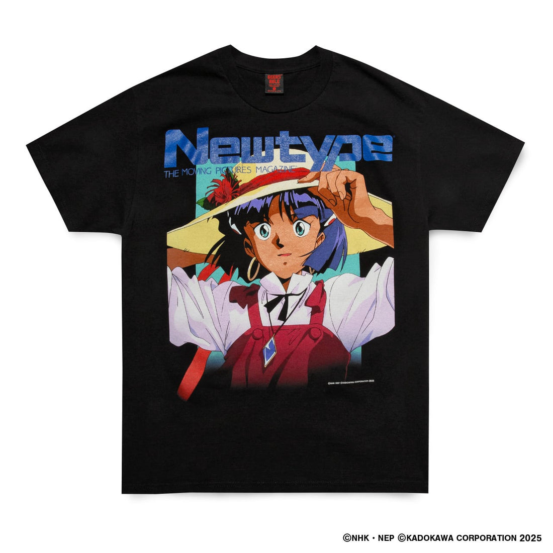 Newtype x Nadia: The Secret of Blue Water x GEEKS RULE 15 Silkscreen Printing T-Shirt official product photo 02