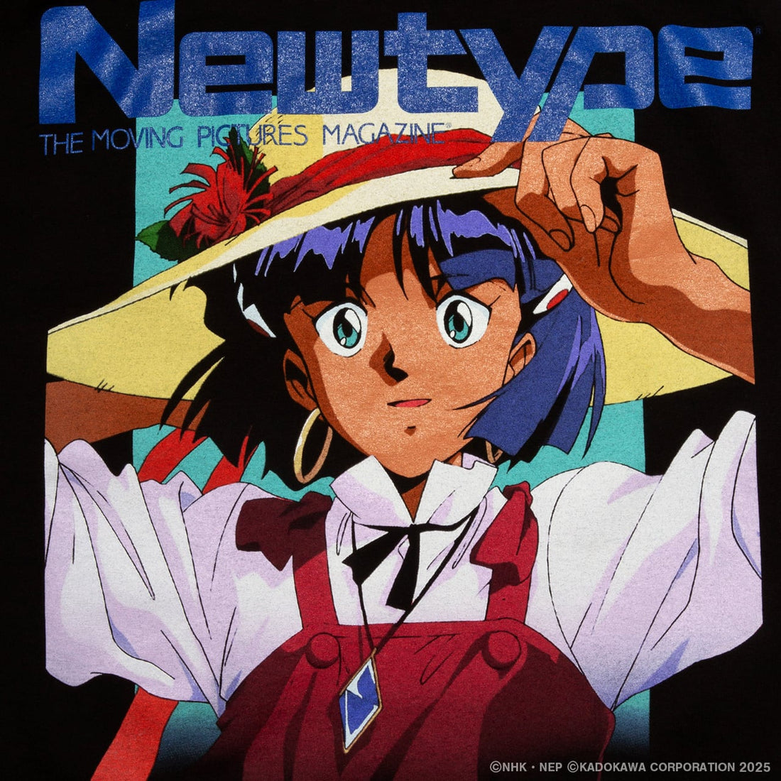 Newtype x Nadia: The Secret of Blue Water x GEEKS RULE 15 Silkscreen Printing T-Shirt official product photo 04