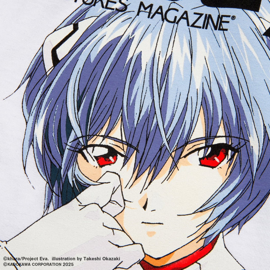 Newtype x Neon Genesis Evangelion x GEEKS RULE 15 Silkscreen Printing T-Shirt official product photo 05