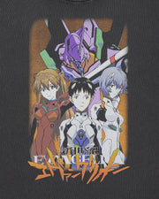 GU x Neon Genesis Evangelion Washed Graphic T-Shirt - Dark Gray 08 DARK GRAY official product photo 04